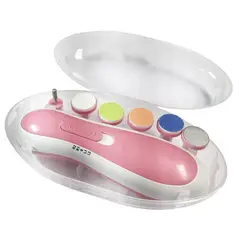 GENERICO - Corta Uñas Eléctrico Bebés Lima Pulido Para Bebés A Pila