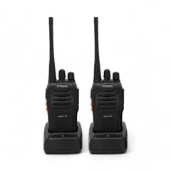 PHILCO - Kit 2 Walkie Talkies Portatil con Manos Libres MD216