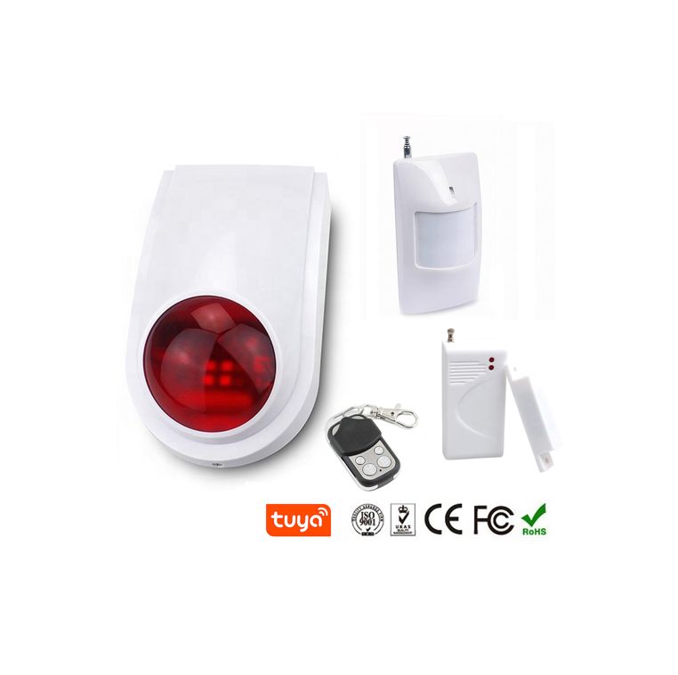 Alarma Sirena Wifi Inalámbrica - A4