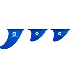 AQUA FORCE - PACK QUILLAS ALETAS PADDLE SURF - 3 UNIDADES AZUL