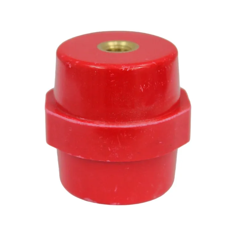 Aislador de Resina Tipo Barril 30x30mm M8