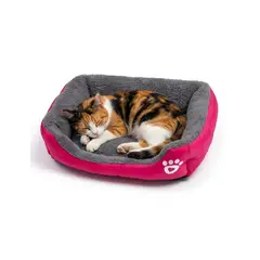 MASCO TODO - Cama Ultrasuave para mascotas Color FusciaTalla M