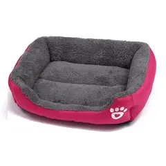 GENERICO - Cama Ultrasuave para mascotas Color Fuscia Talla L
