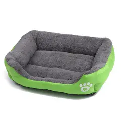 GENERICO - Cama Ultrasuave para mascotas Color Verde Talla XL
