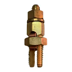 GENERICO - Perno Partido con Espiga de Bronce para Cable 6-3 AWG