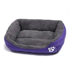 GENERICO - Cama Ultrasuave para mascotas Color MoradoTalla M