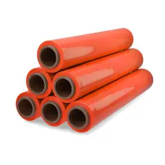 GENERICO - Film Stretch Naranja 1,7kg 350m Pack Mayorista Caja 6 Uds
