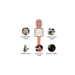 GENERICO - Micrófono Parlante Inalámbrico Karaoke