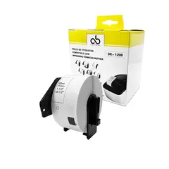 CELLBOX - Rollo + Soporte Etiqueta DK 1208 - 38mm x 90mm - 400/rollo