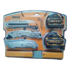 INGCO - Kit 3 Cartoneros Con Repuestos Y 2 Huincha Hmk23036