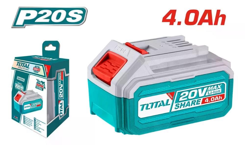 BATERIA LITIO ION 20V 40AH SUPER TOTAL TFBLI20021