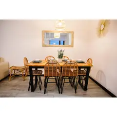 GENERICO - MESA DE COMEDOR INDUSTRIAL MODELO GRENOBLE
