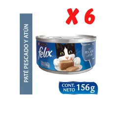 FELIX LATA - 6 Latas felix paté de pescado