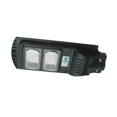 BP - Luminaria Solar 60W Con Sensor y Gancho - Negro