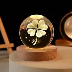 MSA MUEBLES SANTA ANA - Esfera Cristal USB Trébol