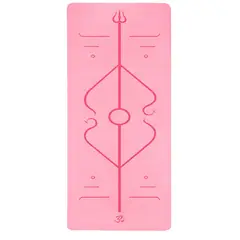 YEP S - Mat De Yoga 6 mm Ecologico Biodegradable Yep Sport - Rosa