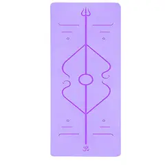 YEP S - Mat De Yoga 6 mm Ecologico Biodegradable Yep Sport - Violeta