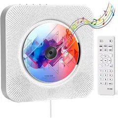 GENERICO - Reproductor Cd Mp3 Portátil Con Bluetooth Radio Y Parlantes