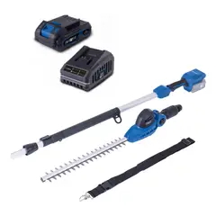 SCHEPPACH - Cortasetos Telescópico 20v + Starter Kit 2ah -