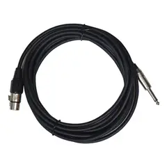 SCORPION - CABLE PARA MICROFONO A3F-PLUG 63MM ECO 15FT