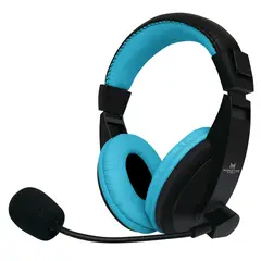 MONSTER GAMES - HEADSET GAMER MONSTER LOUD BLUE - Azul 550BL open box