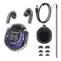 TWS - Audífonos Inalámbricos Bluetooth Transparentes