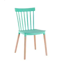 HABITA2 CHILE - Silla de Comedor Windsor de Polipropileno Menta
