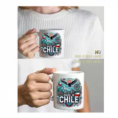 GENERICO - Tazón Paisaje de Chile (Set de 2 unidades)