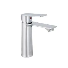 ALDAY - Grifo Monomando Alto para Baño Hermes en Acero Inoxidable