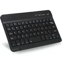 MUSHOVI - Mini Teclado Bluetooth Teclado Para Tablet iPad Inalambrico