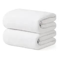 AZ AURAZEUS - Set De 2 Toallas Grande De Baño Toallon 100 x 140 Cm Microfibra Az