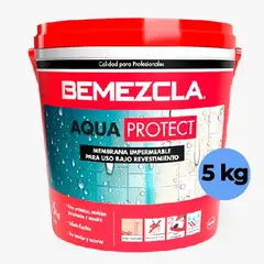 HENKEL - BEMEZCLA AQUAPROTECT - Membrana Impermeable para uso bajo revestimiento, 5Kg