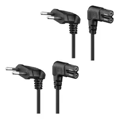VENTION - 2cables De Poder Tv Blanco2m Premium Smarttv Corriente Tipo8