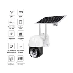 VIPA - Cámara IP Wifi Solar Exterior Modelo IPS950 Full HD 2MP