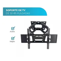 GENERICO - Soporte Para Tv Seis Brazos Premium De 40 Hasta 85 Pulgadas