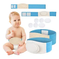 GENERICO - Kit 2x Cinturón Tratamiento Hernia Umbilical Faja Banda Bebé