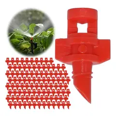GENERICO - 100x Aspersor Micro Jet 360° Riego Jardín Agrícola / 360 Grados