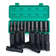 MUNDO MAGIA - Juego Herramientas Llave De Vaso Kit Mecanicas Dados 10 Pzs