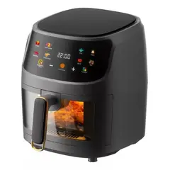 MUNDO MAGIA - Freidora De Aire Digital Capacidad 5lt Color Negro