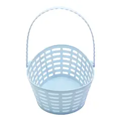 GENERICO - CANASTO PLASTICO HUEVITO 203X165X95CM PASTEL CELESTE X1UNI