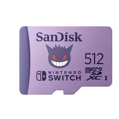 SANDISK - Tarjeta memoria SDmicro Nintendo Switch 512GB Pokemón