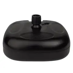 GENERICO - Base paragua quitasol Plastica negra Mor