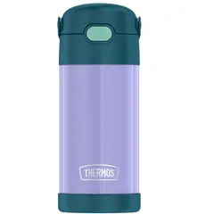 THERMOS - Botella Líquido Bombilla Acero Inoxidable Lila 355ml