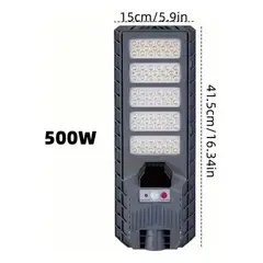 IRM - Foco Solar 500w Recargable Ip65 Sensor M Y Control Remoto