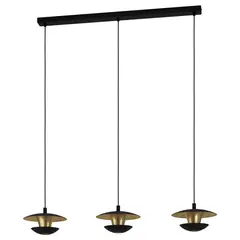EGLO - Lámpara Colgante Niuvano Acero GU10 Led incluye 3X5W IP20 Cod99663