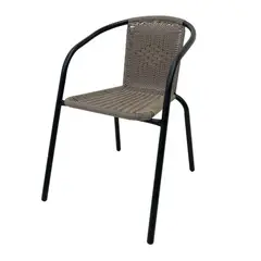 GENERICO - Silla de terraza Ratan café oscuro Bighouse