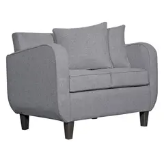 RUZAM MOBEL - SOFÁ 2 CUERPOS CRONOS GRIS