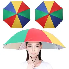 GENERICO - Sombrero Sombrilla Plegable X2 Uv Aire Libre
