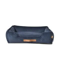ANIMAL REPUBLIC - Cama de Perros Grande Lavable Azul L William