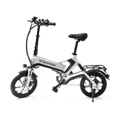 GENERICO - Bicicleta Eléctrica Plegable marca Dyna-byte Tium Six Silver